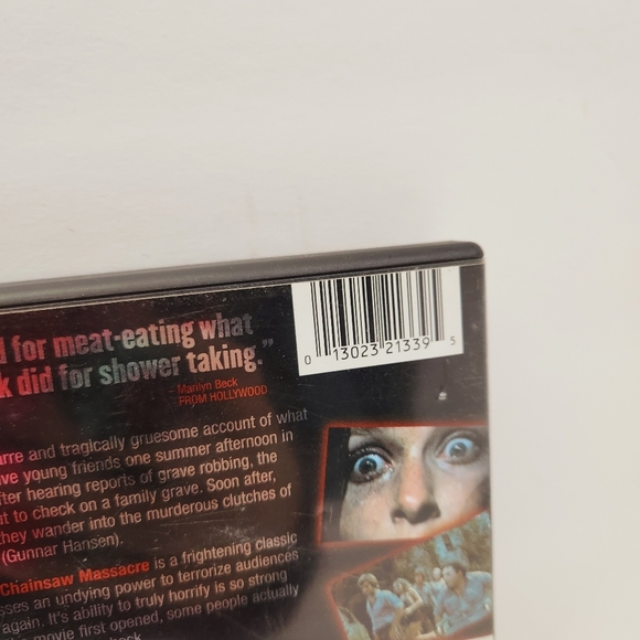 The Texas Chainsaw Massacre Special Edition Horror Movie DVD Classic - Picture 4 of 5